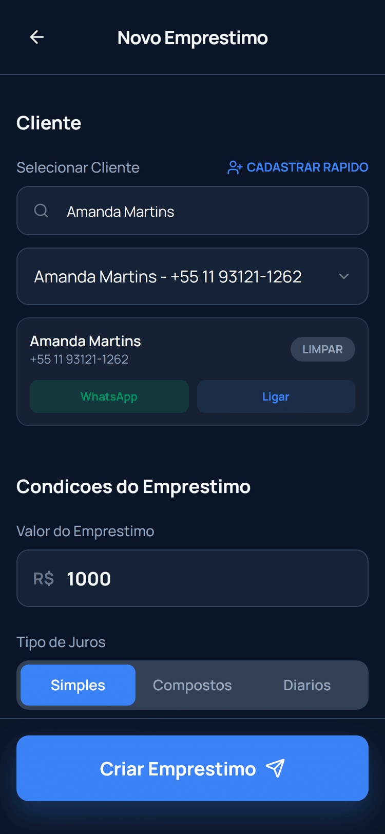 Novo Emprestimo - 3
